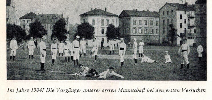 1. Mannschaft des Würzburger FV 04 von 1904