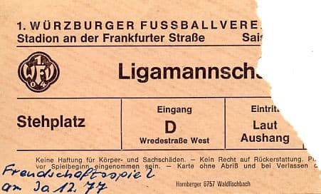 Der FV 04 Ende 1977